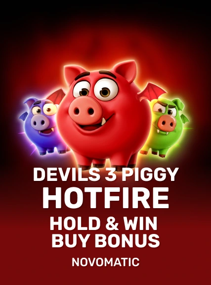 Devils 3 Piggy Hotfire Hold & Win Buy Bonus